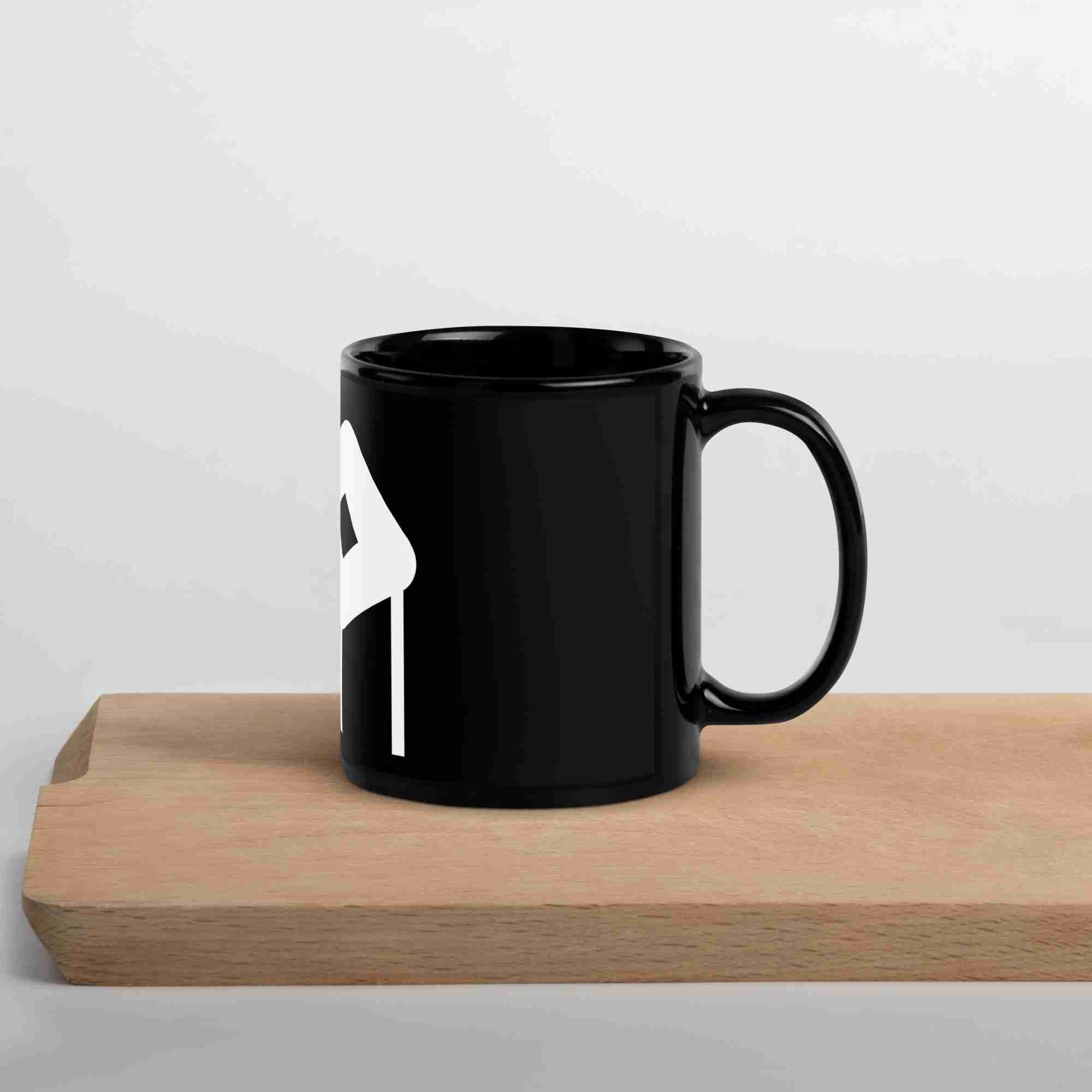 Puppedy™ Black Glossy Mug - Image 2
