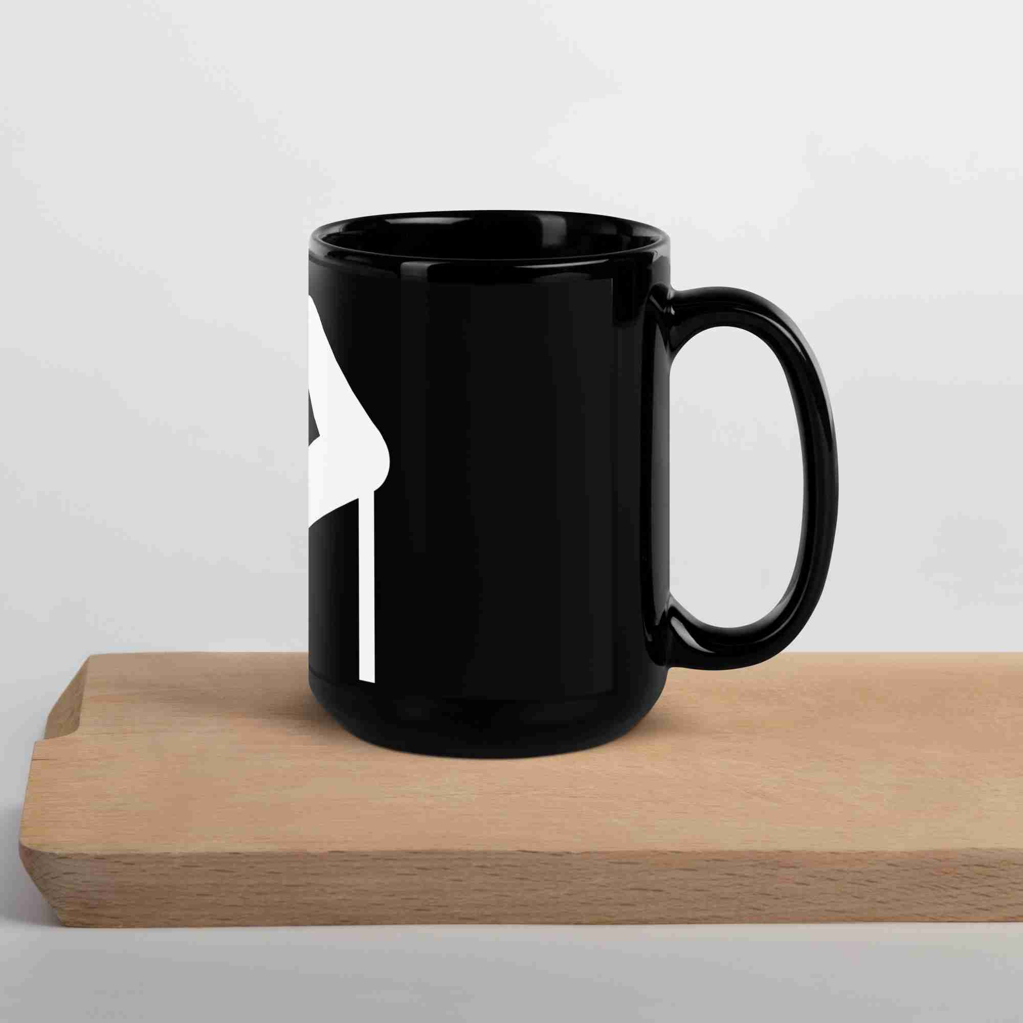 Puppedy™ Black Glossy Mug - Image 5
