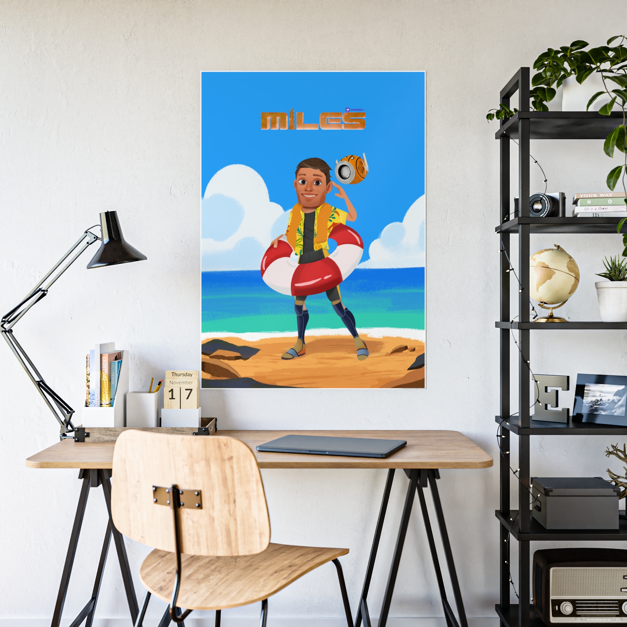 Puppedy™: Miles Glossy Posters