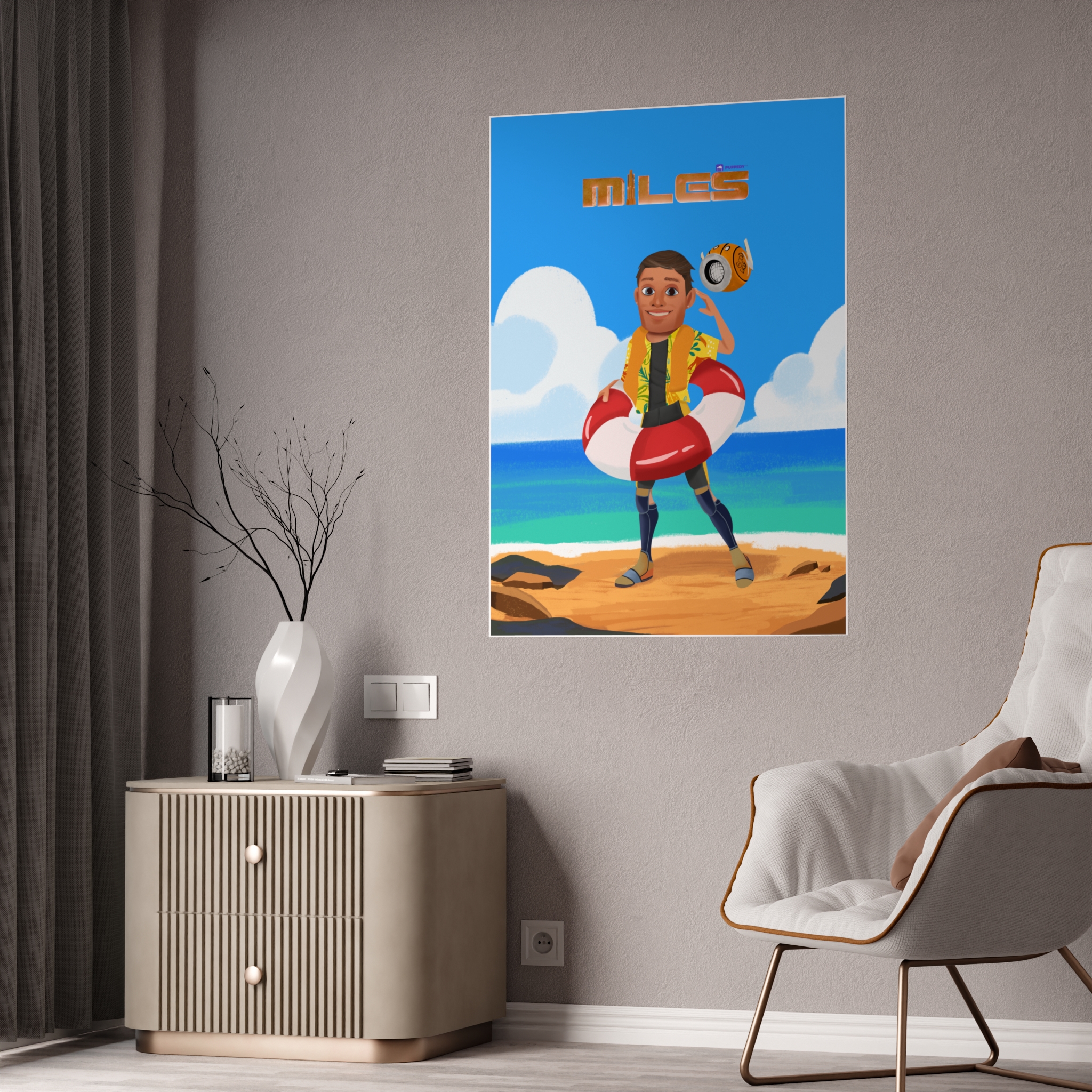 Puppedy™: Miles Glossy Posters - Image 2
